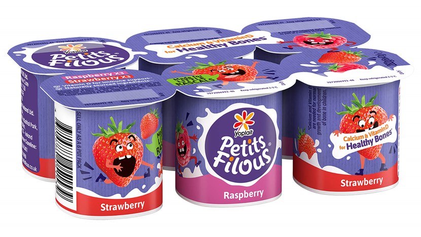 Yoplait: Reduced sugar yoghurt enriched with calcium and vitamin D