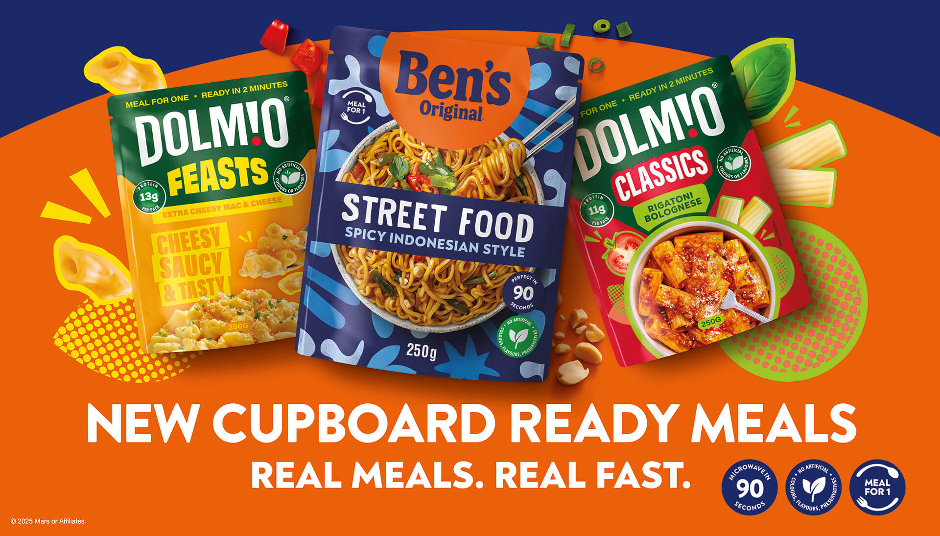 Mars Food & Nutrition: 27 new and convenient ambient ready meals