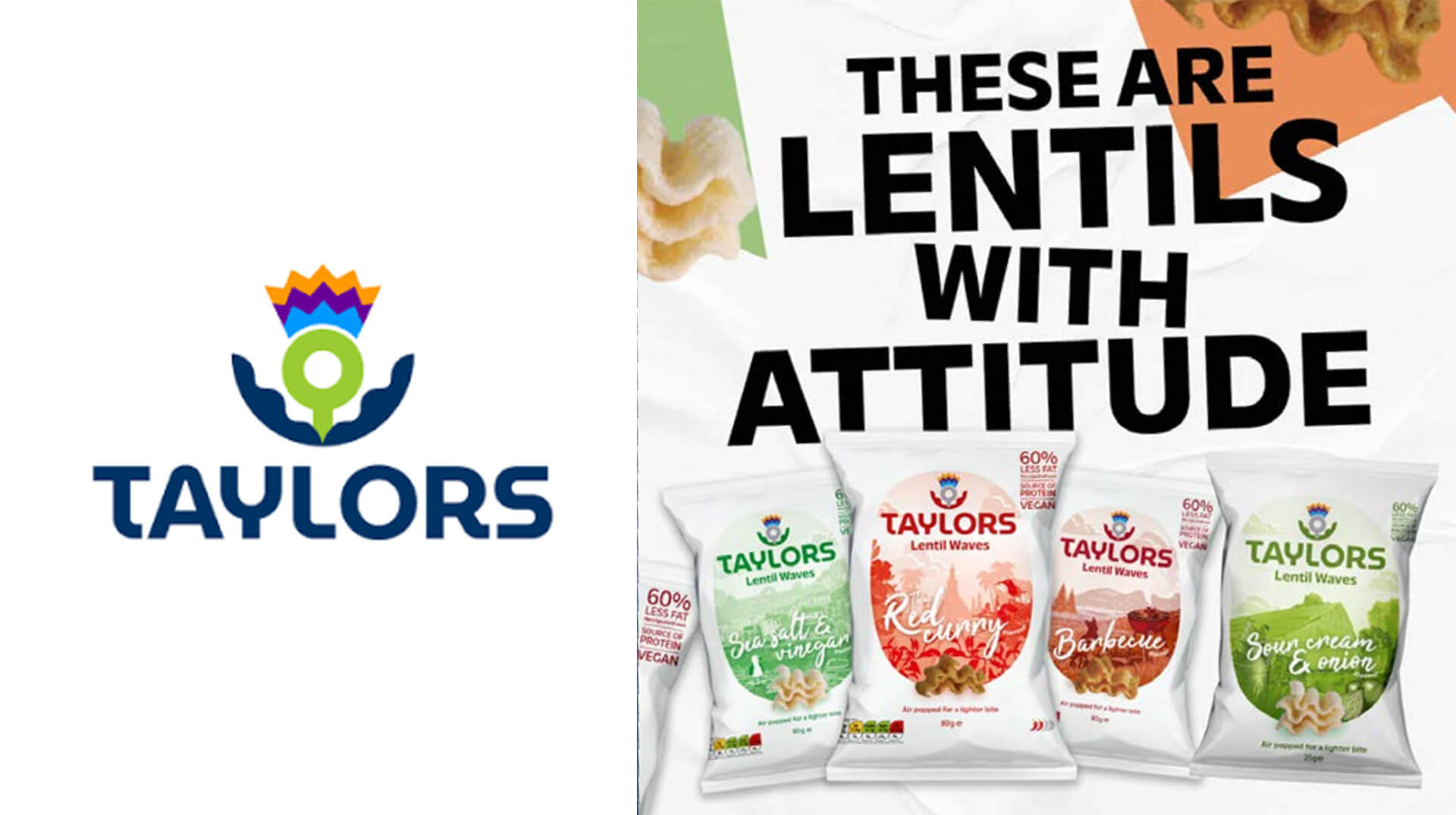 Taylors: Making waves with lentil snacks