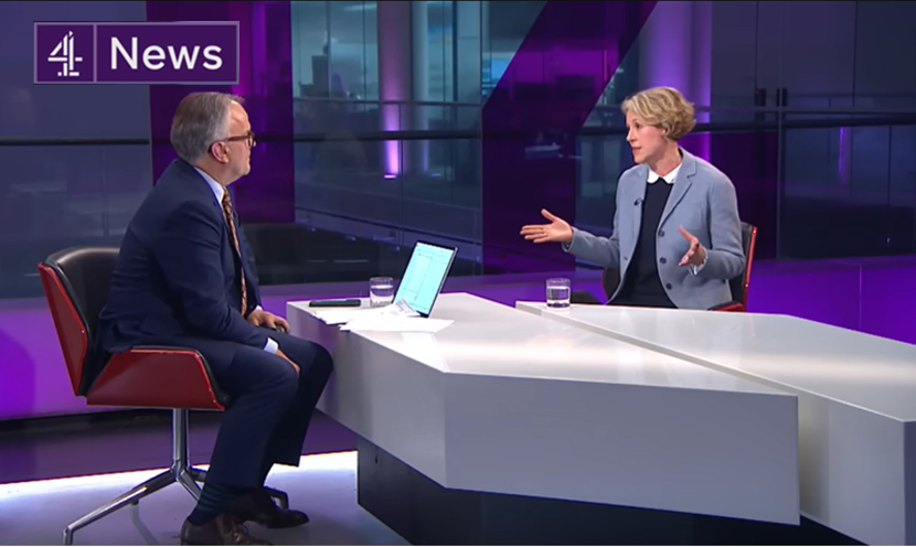 FDF's CEO Karen Betts speaking to Channel 4 news on the Iran war and food inflation