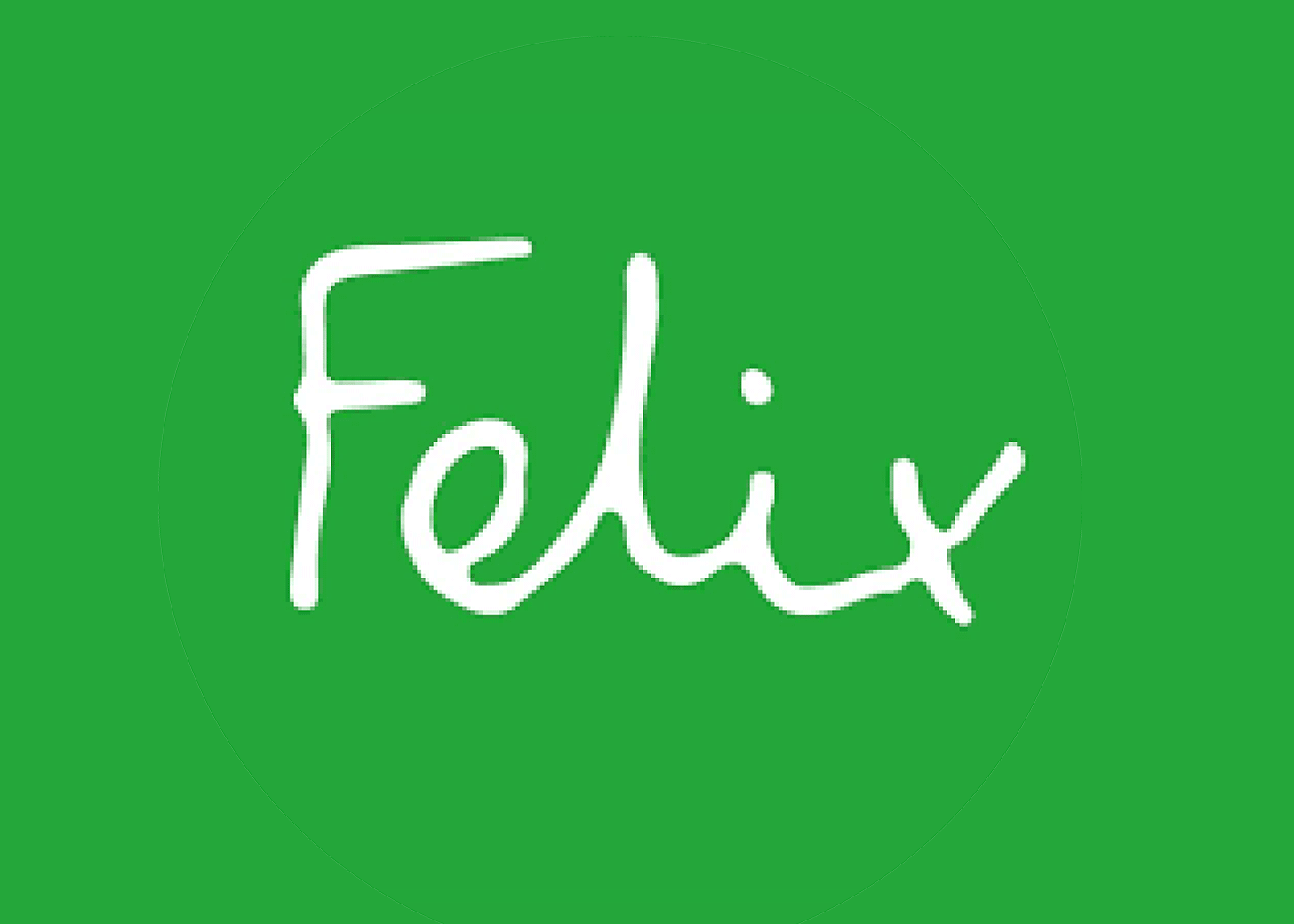 Felix logo on green