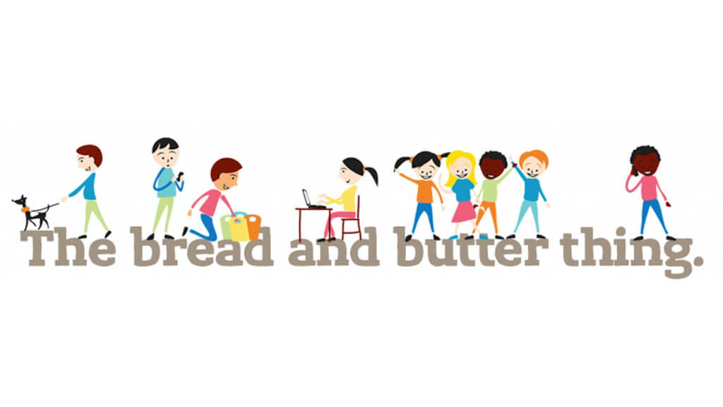 The Bread and Butter Thing Logo Wide