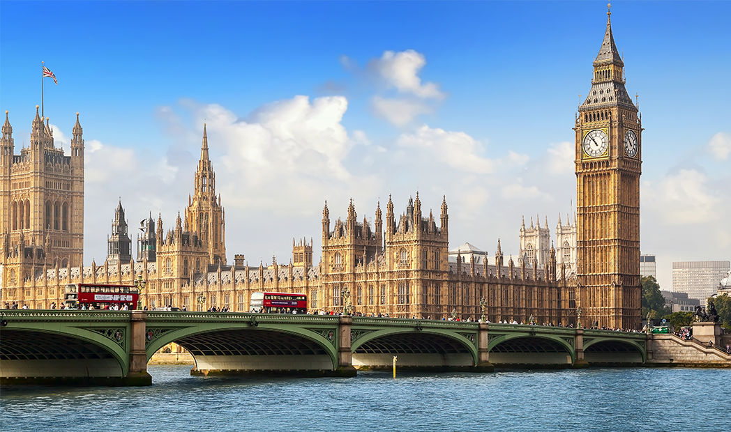 London Parliament Thames River