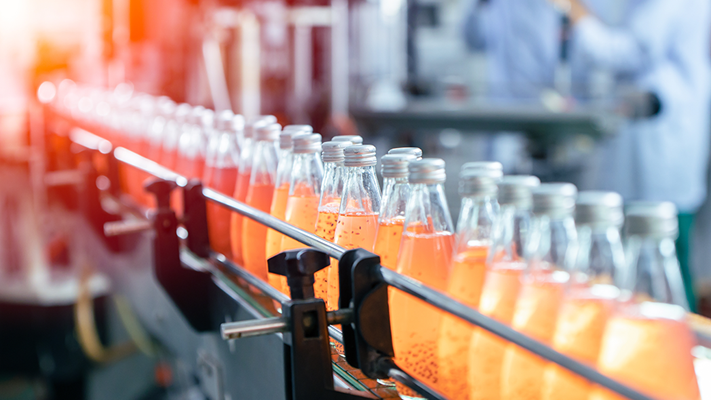 Drink factory production line